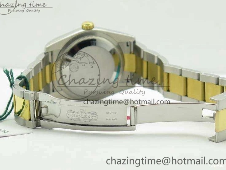 1:1 Diam 36mm SA3135 On YG SS Datejust V2 116234 Dial White Best Oyster DJF Com Bracelet Edition 0313
